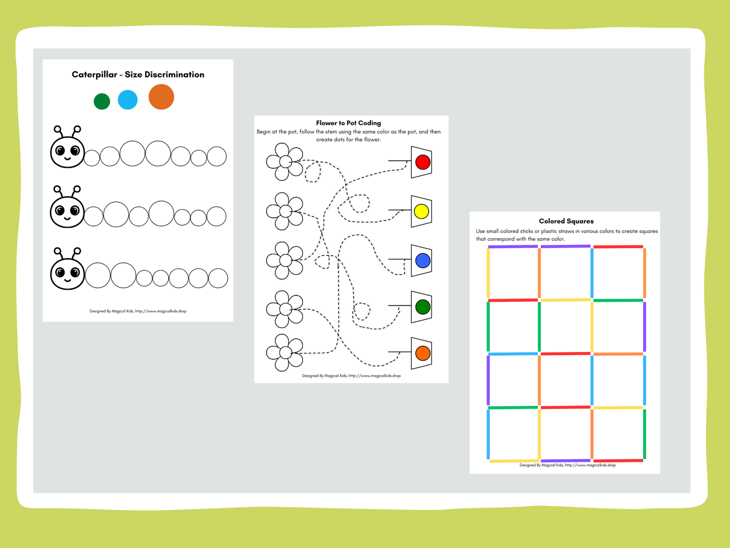 Color by code activities