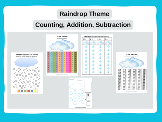 Rain Theme Math