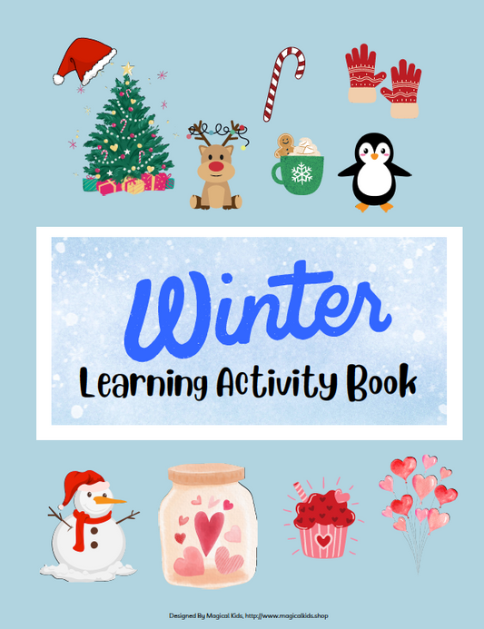 Winter Wonderland Learning Adventure for Little Minds: The Ultimate 86-Page eBook for Kids Age 3-6
