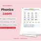 Phonics Loom – Complete Science of Reading Phonics Bundle, Pre-K to Grade 3 (Lifetime Access)