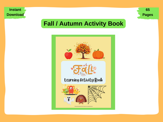 Fall Activity Book