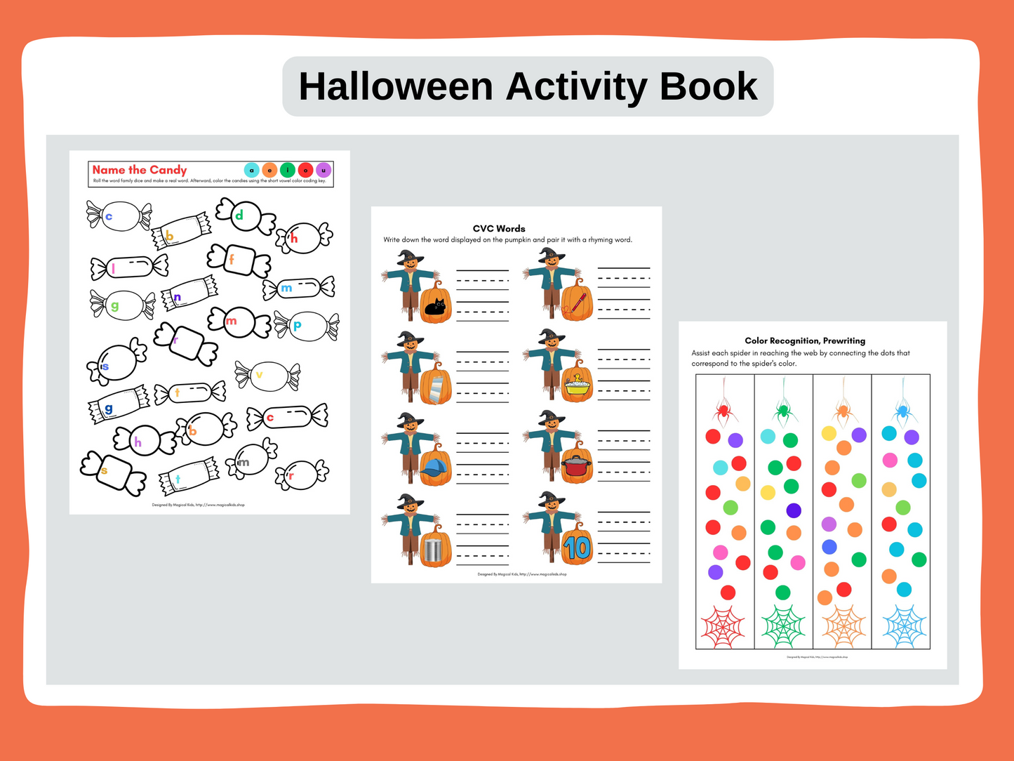 Halloween Activity Book