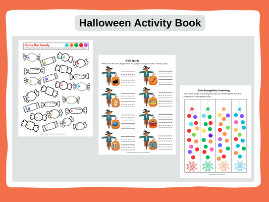 Halloween Activity Book