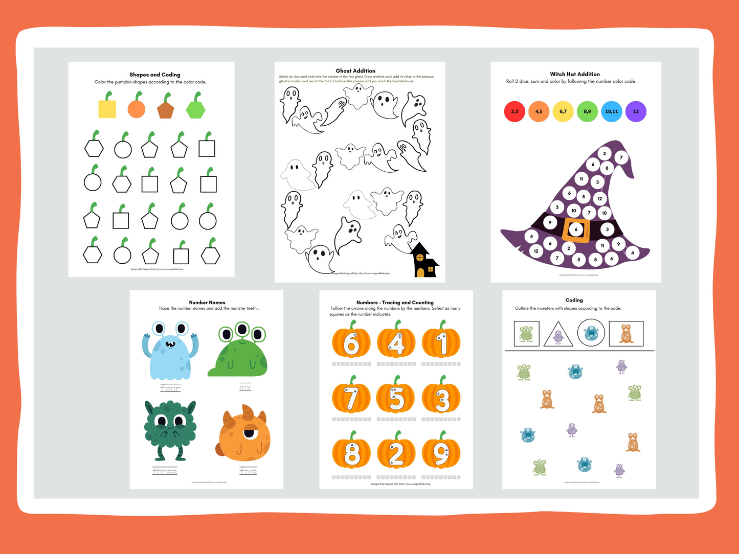 Halloween Activity Book