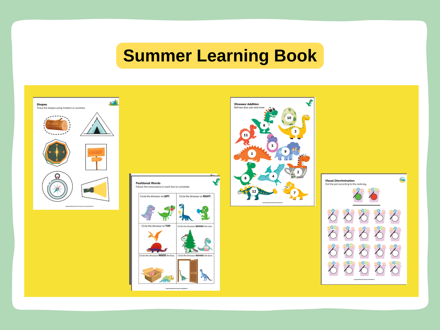 Summer Learning Activity Book