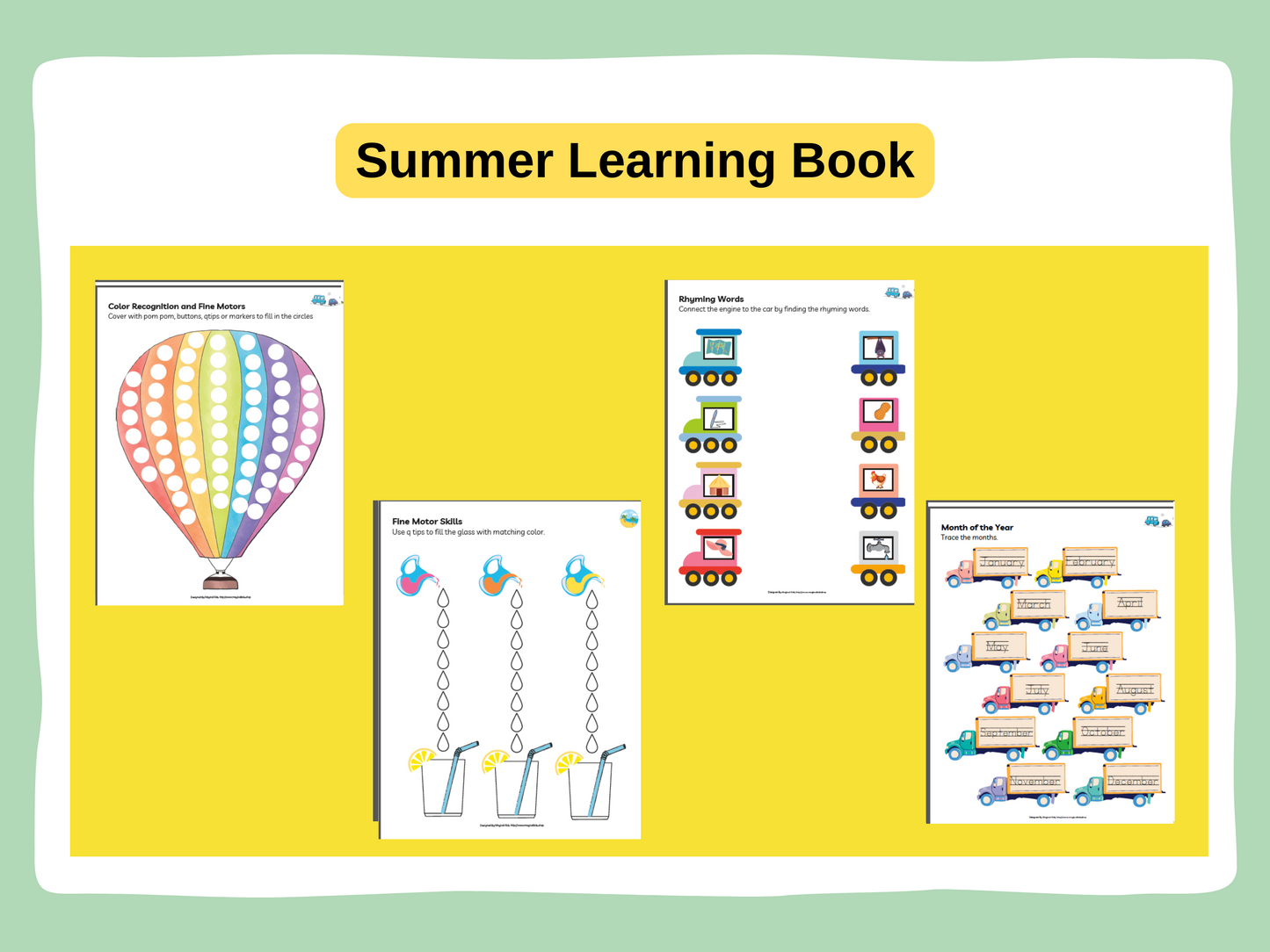 Summer Learning Activity Book