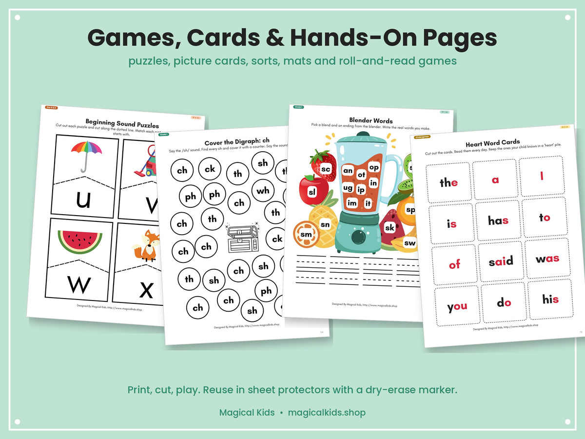 Phonics Loom – Complete Science of Reading Phonics Bundle, Pre-K to Grade 3 (Lifetime Access)