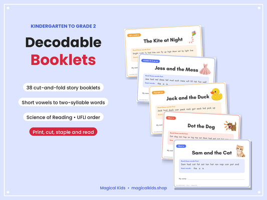 Decodable Story Booklets