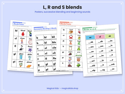 Learn to Read: Part 4 - Consonant Blends