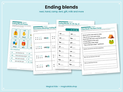 Learn to Read: Part 4 - Consonant Blends