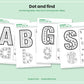 Letter Formation A to Z | Handwriting Practice, Alphabet Tracing, Dot the Letter, Stroke Cues, Letter Families | Pencil Grip, Pre-Writing | Pre-K Kindergarten Printable