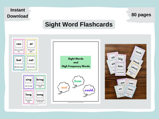 Sight Word Flashcards
