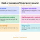 Real vs Nonsense Words: Read and Stamp and Read and Snip