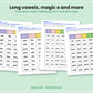 Real vs Nonsense Words: Read and Stamp and Read and Snip