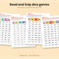 Real vs Nonsense Words: Read and Stamp and Read and Snip