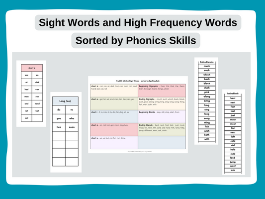 Dolch & Fry Sight Words