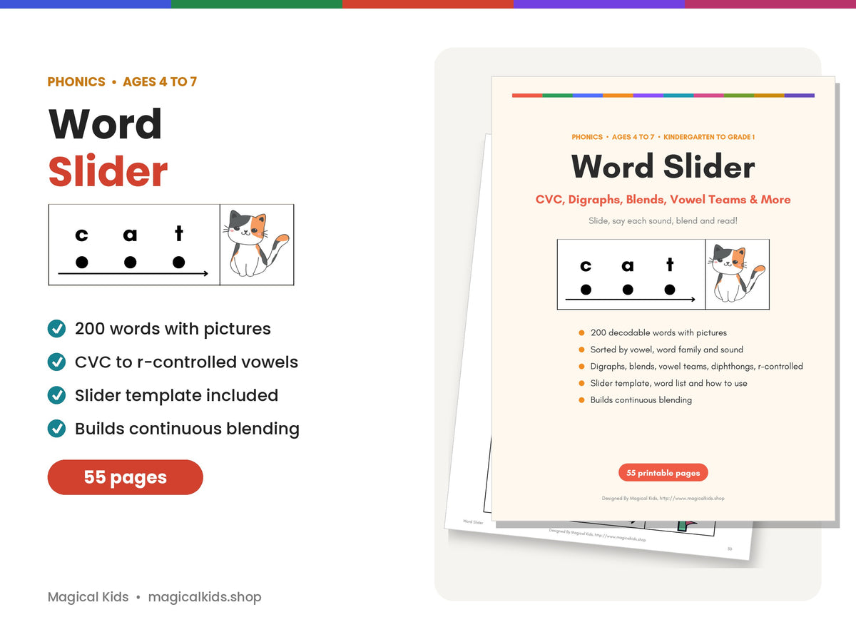 Word Slider with Pictures