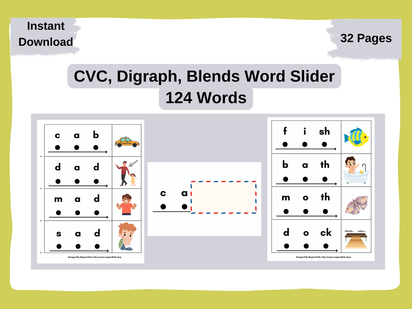 Word Slider with Pictures