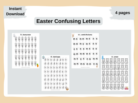 Easter Confusing Letter