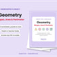 Geometry K–3 | Shapes, Area & Perimeter Worksheets | Common Core