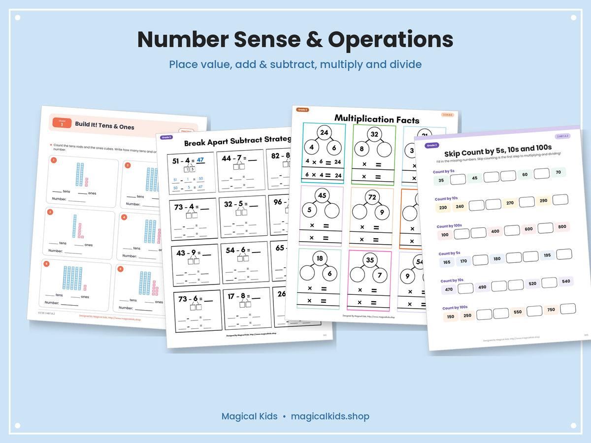 Math Learning Loom | 850+ Page K–3 Math Library | Lifetime Access