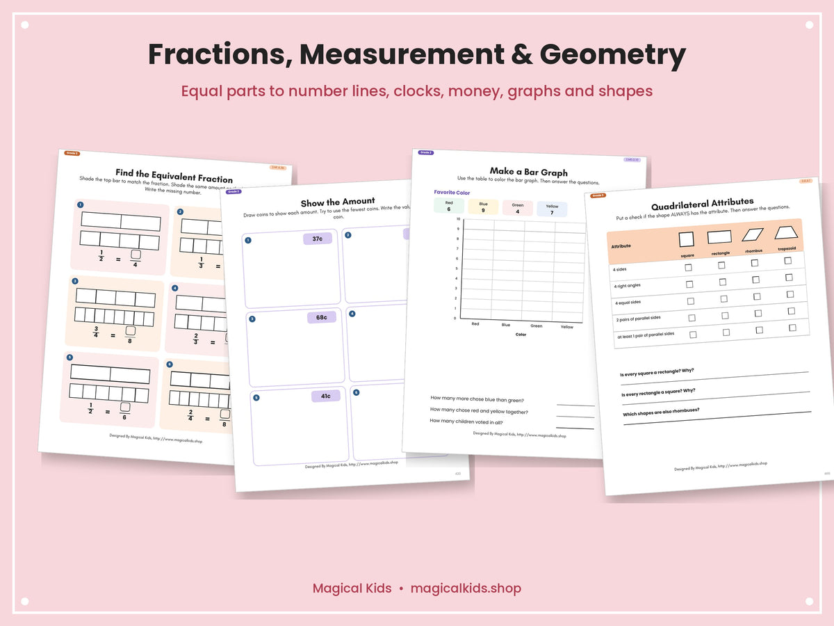 Math Learning Loom | 850+ Page K–3 Math Library | Lifetime Access