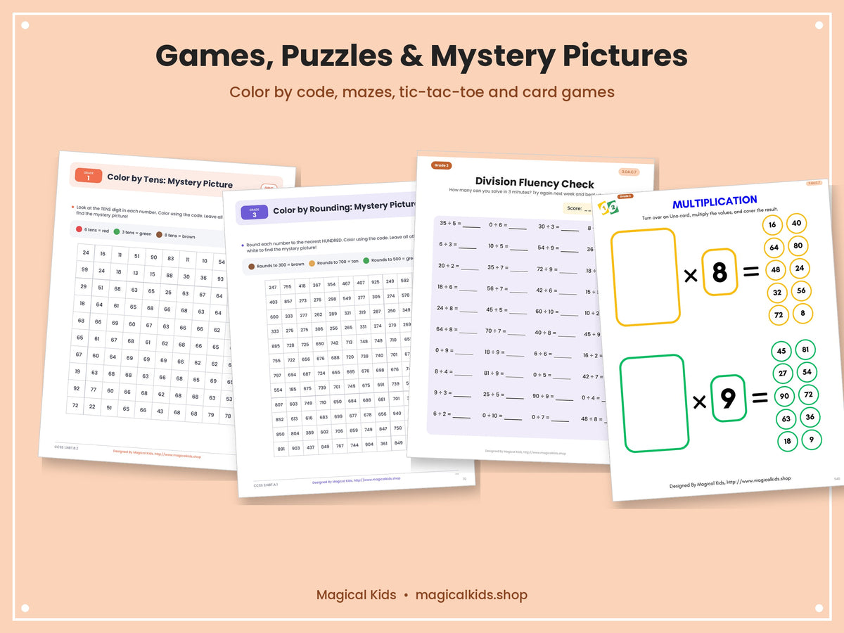 Math Learning Loom | 850+ Page K–3 Math Library | Lifetime Access