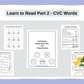 Learn to Read: Part 2 - CVC Words