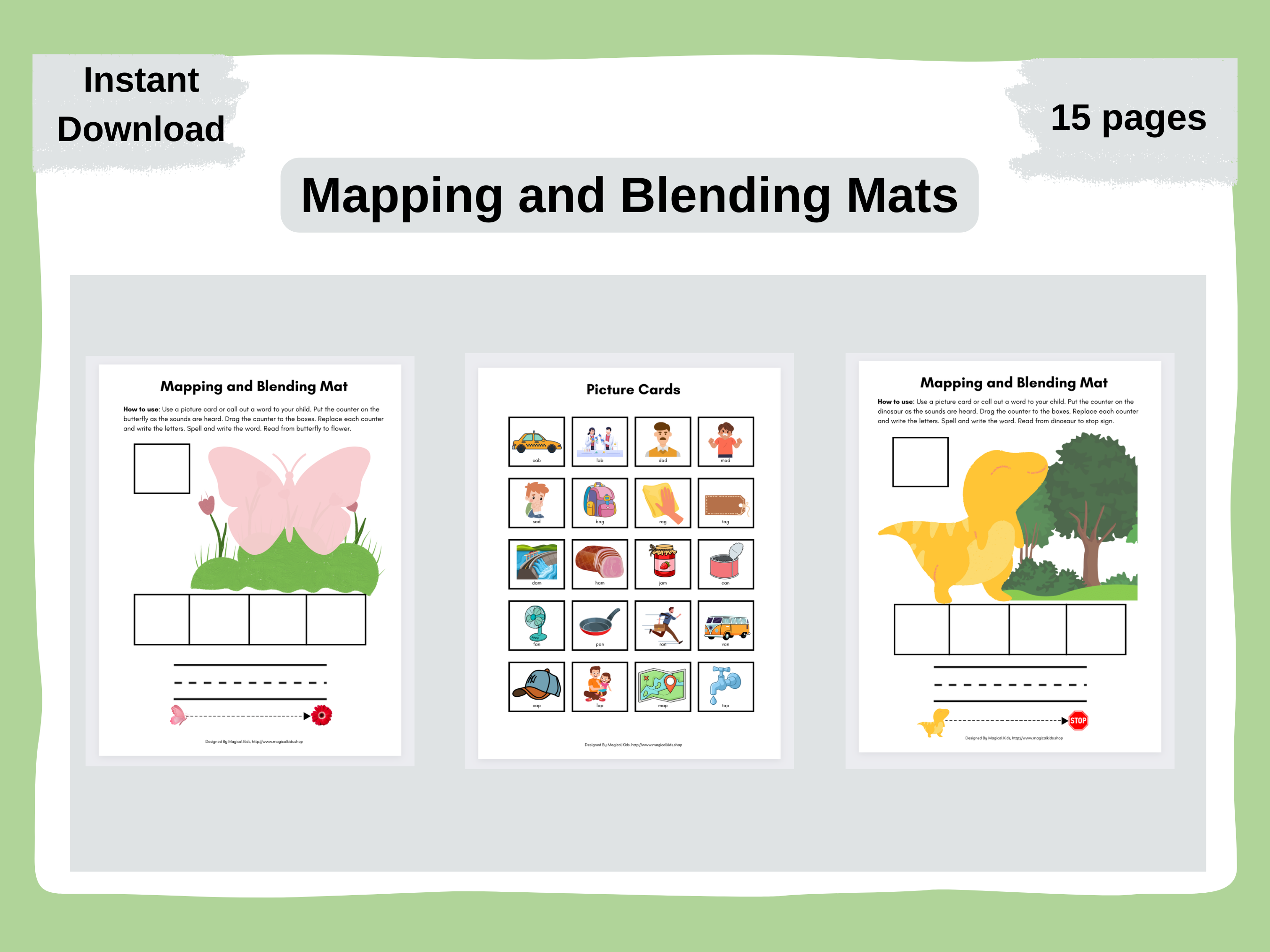 Mapping and Blending Mats – Magical Kids
