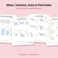 Measurement & Data | K–3 Worksheets for Length, Time, Money & Graphs | Common Core