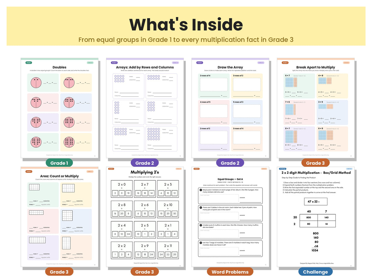 Multiplication Pack