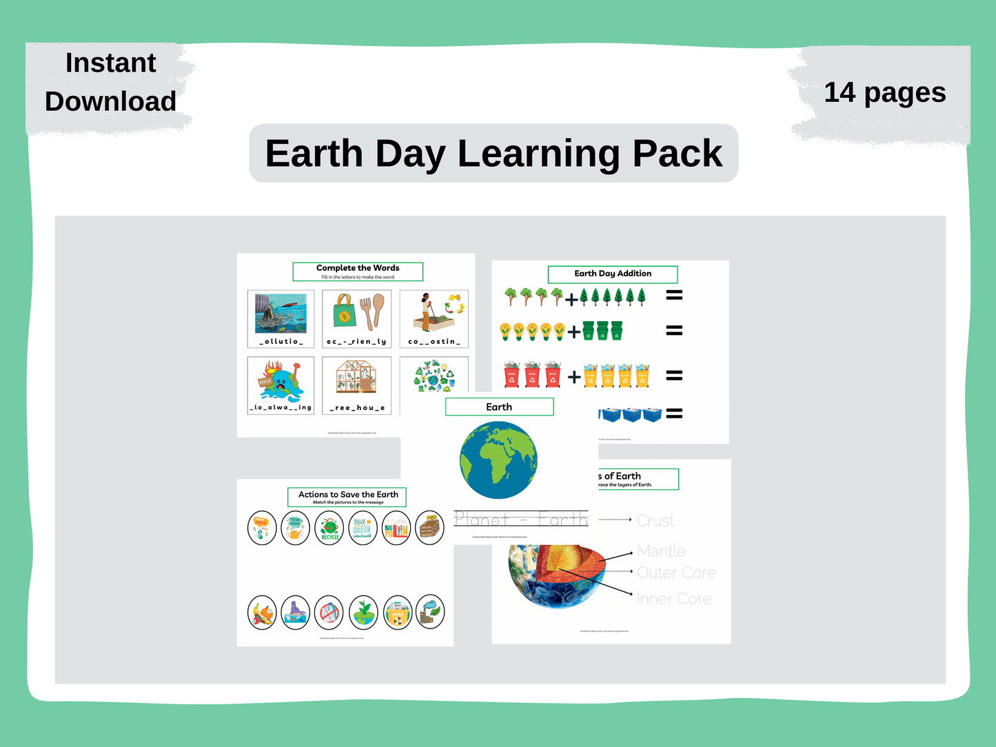 Earth Day Learning Bundle