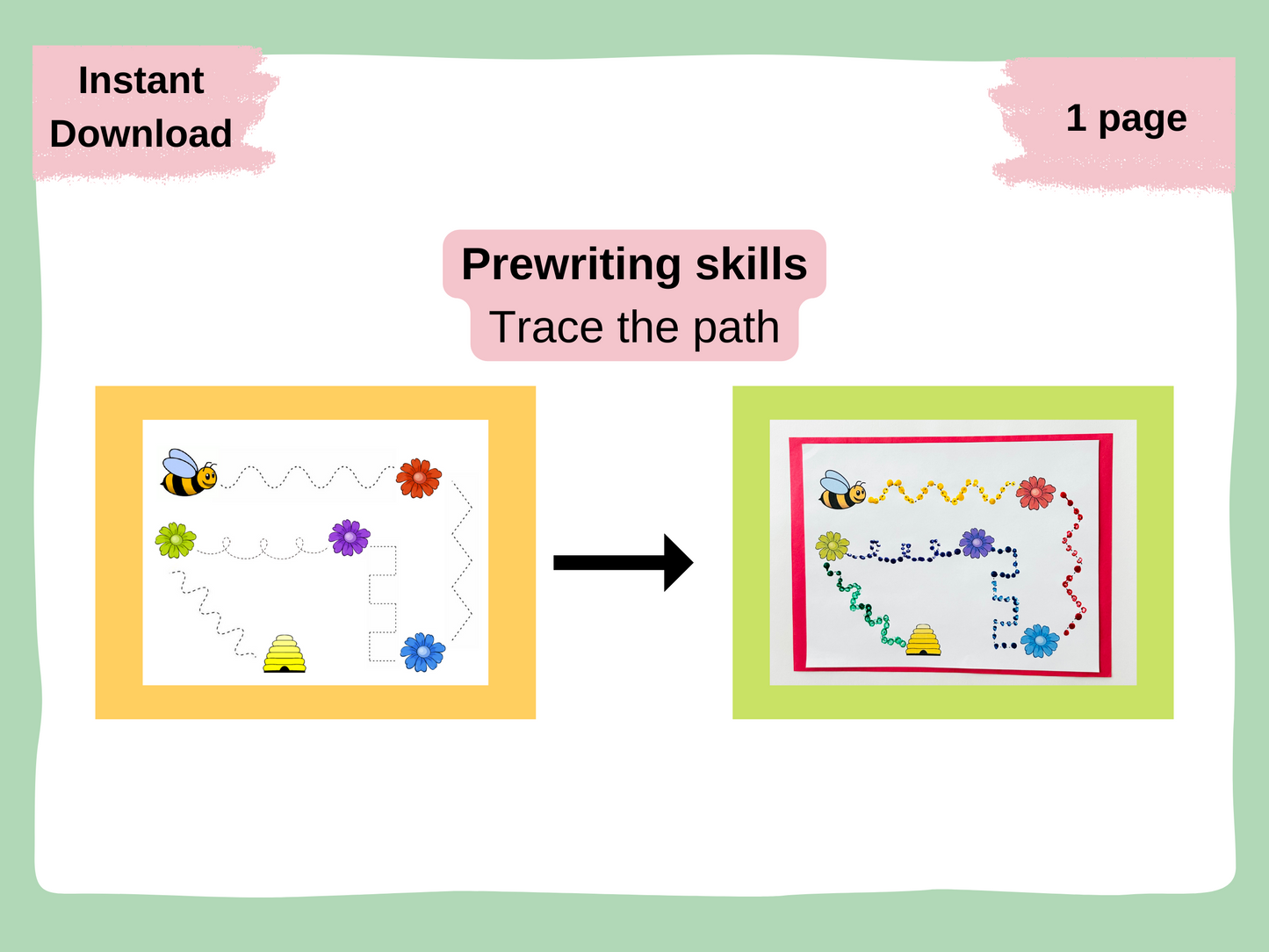 Prewriting worksheet