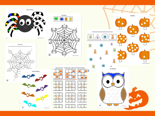 Halloween activity bundle