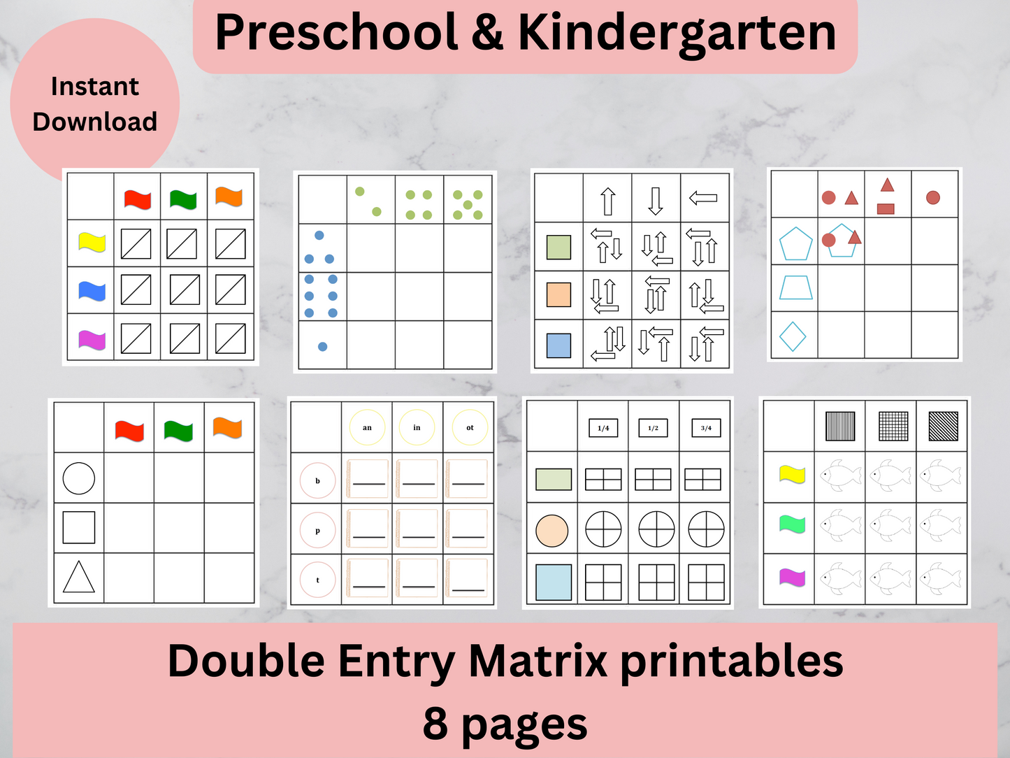 Double entry matrix