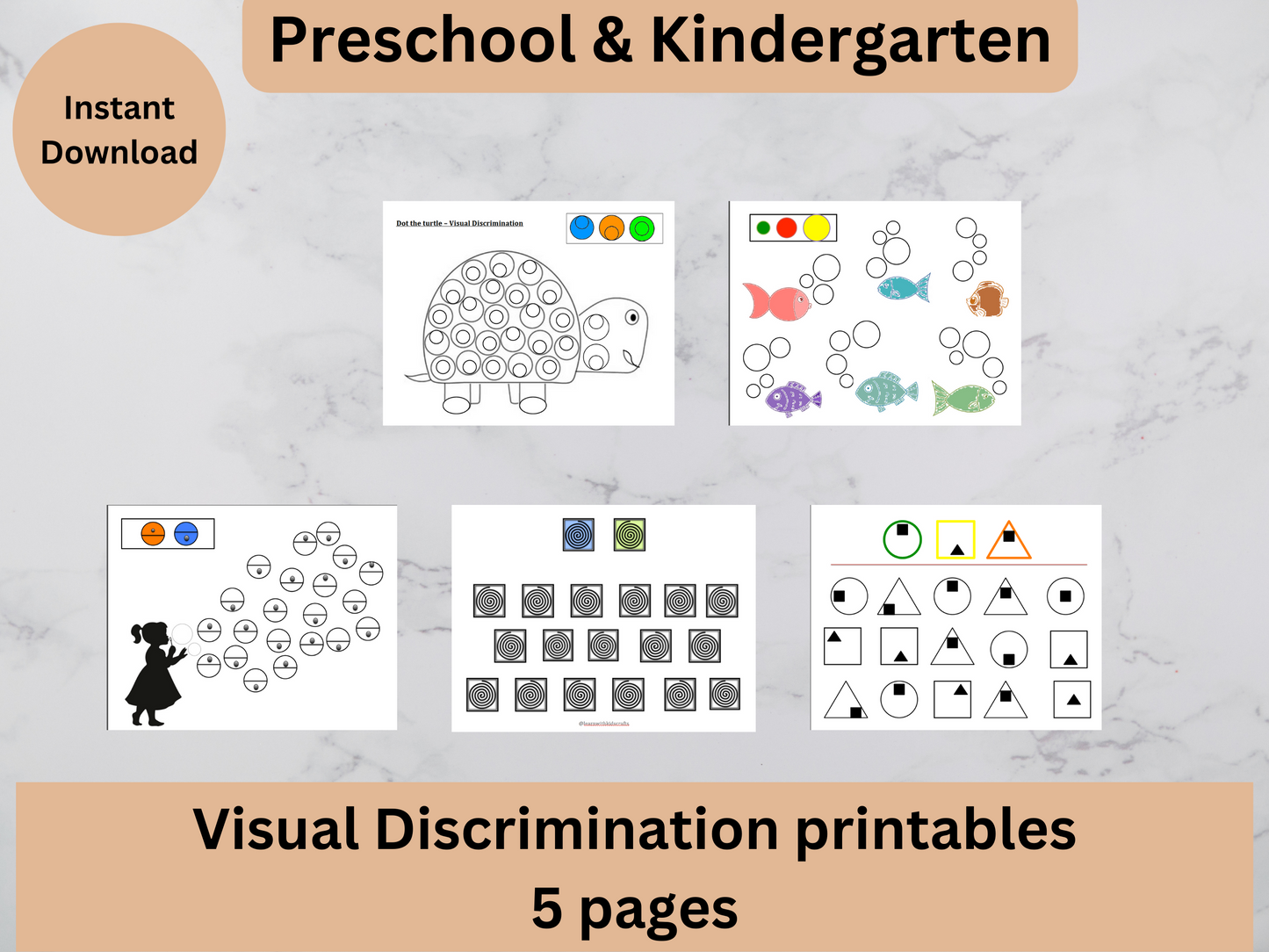 Visual Discrimination Bundle Part 1