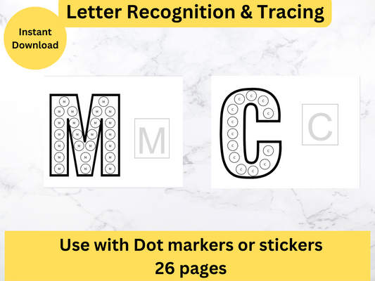 Letters Recognition and Tracing